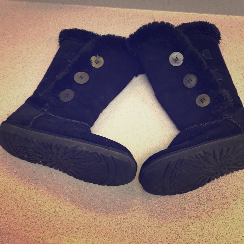 Tall Black Ugg boots